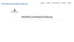 Details : Förderforum Bielefeld - Nachhilfe Lerntherapie Förderung 