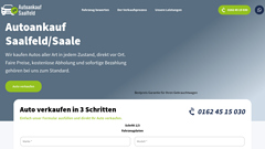 Autoankauf Saalfeld/Saale