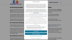Details : Auf Rechnung bestellen online
